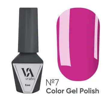 Гель лак Valeri 6 ml №07 яскравий рожевий