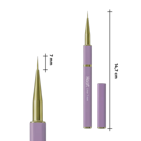 Тонкая кисть Heart  Pro Liner  7мм
