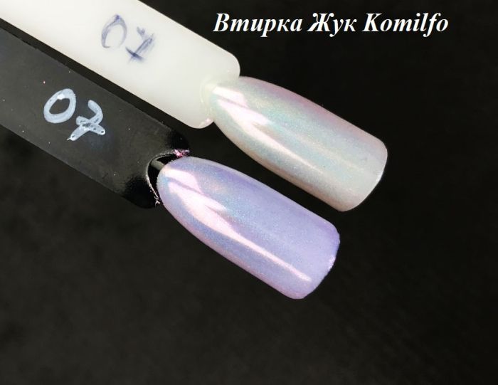 Komilfo втирка Жук №007 (голограмма розово-золотая), 0,5 г