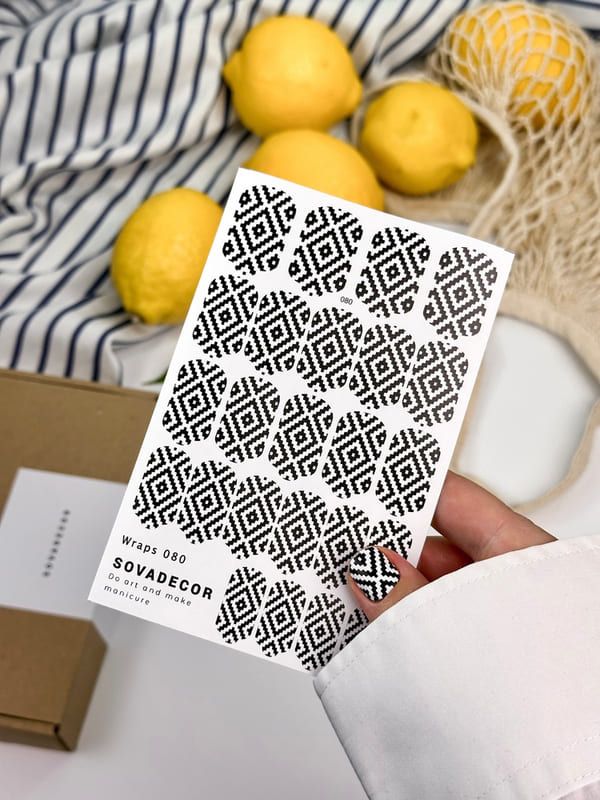 Пленка для маникюра SOVA Decor 080