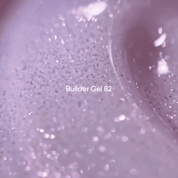 Гель для наращивания ногтей NailsOfTheday Builder 82 розовый с шиммером, 15мл