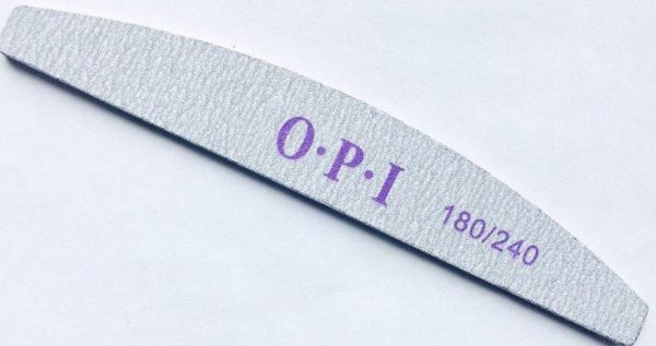 Пилка для ногтей OPI серая луна 180/240