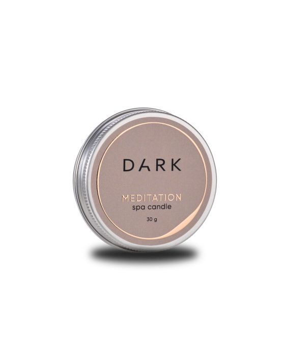 Свечка массажная Dark spa candle MEDITATION, 30г