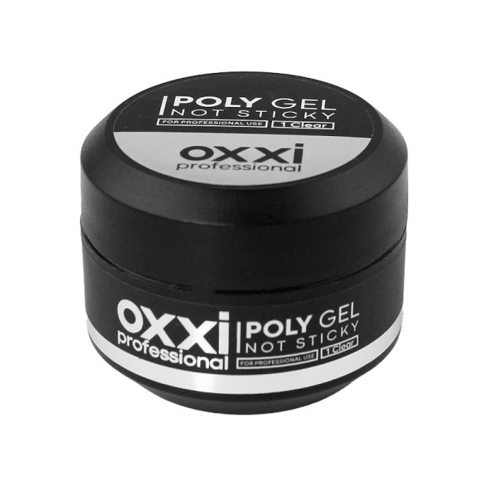 Полігель OXXI Professional  без липкого шару  01 прозорий 30мл 