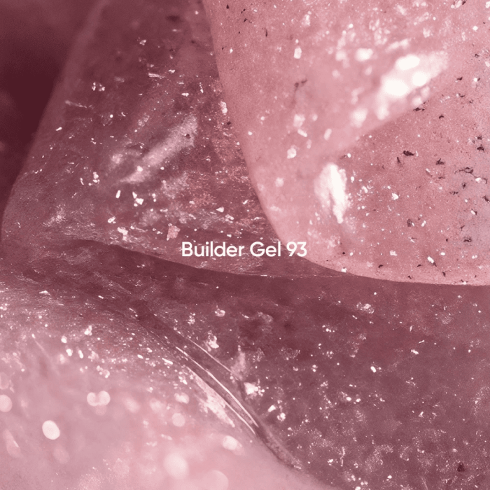 Гель для нарощування нігтів NailsOfTheday Builder 93  ніжно-рожевий світловідбиваючий, 15мл