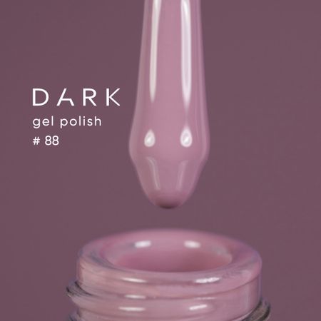 Гель-лак Dark 088 пудрово-розовый