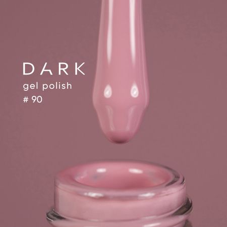 Гель-лак Dark 090  розовый
