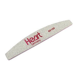 Пилка для ногтей HEART Half 80/100