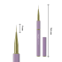 Тонкий пензель Heart  Pro Liner  9мм