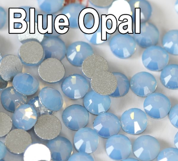 Cтразы blue opal ss5 100шт