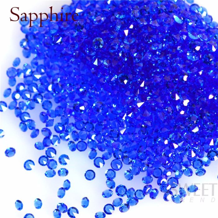 Хрустальная крошка (пиксики)  sapphire