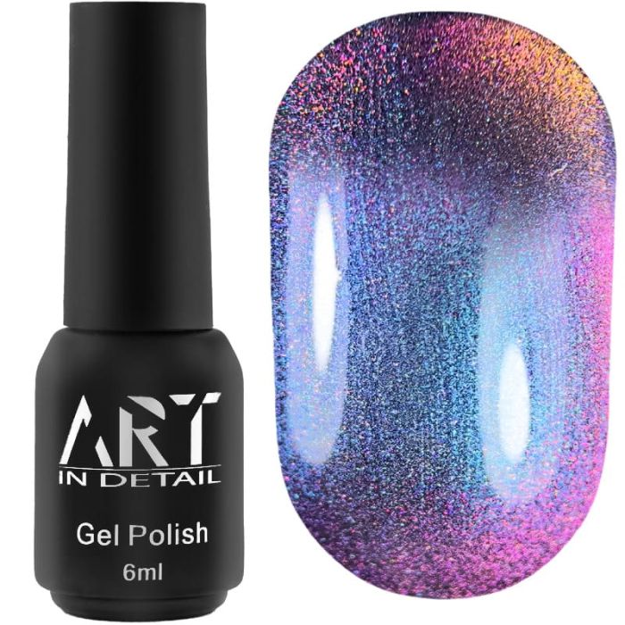 Гель-лак ART Galaxy Cat котяче око хамелеон GC003, 6мл