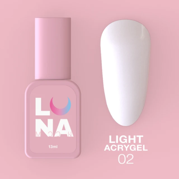 Рідкий акригель Luna Light Acrygel 13мл №02