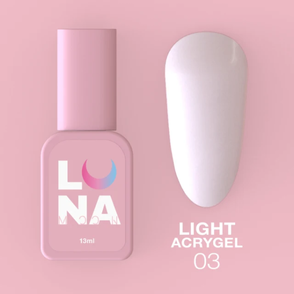 Жидкий акригель Luna Light Acrygel 13мл №03