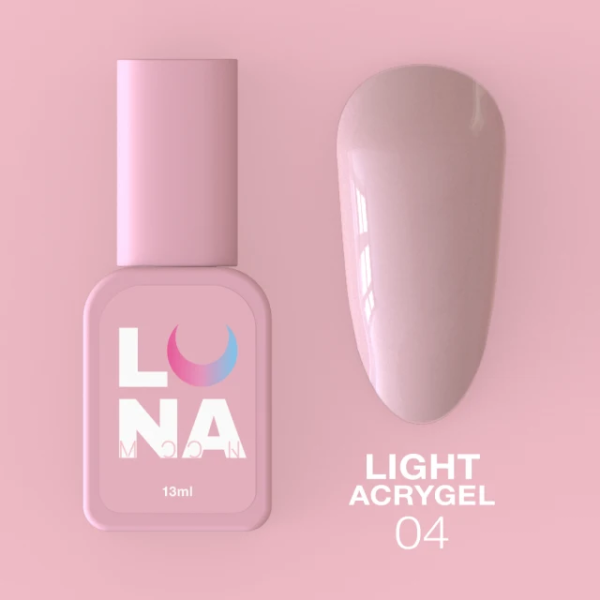Рідкий акригель Luna Light Acrygel 13мл №04