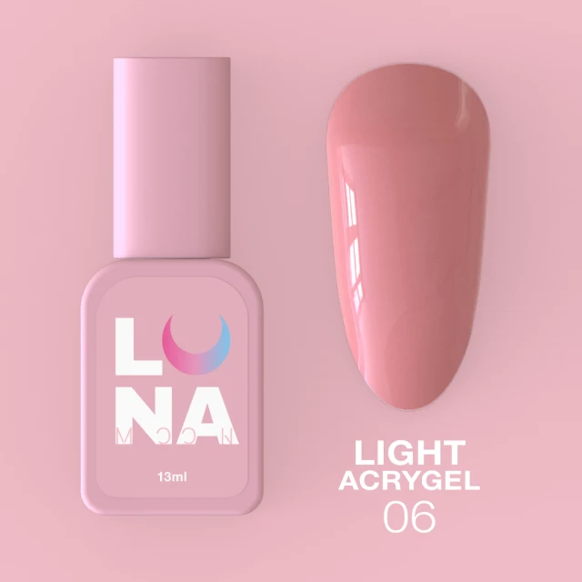 Рідкий акригель Luna Light Acrygel 13мл №06