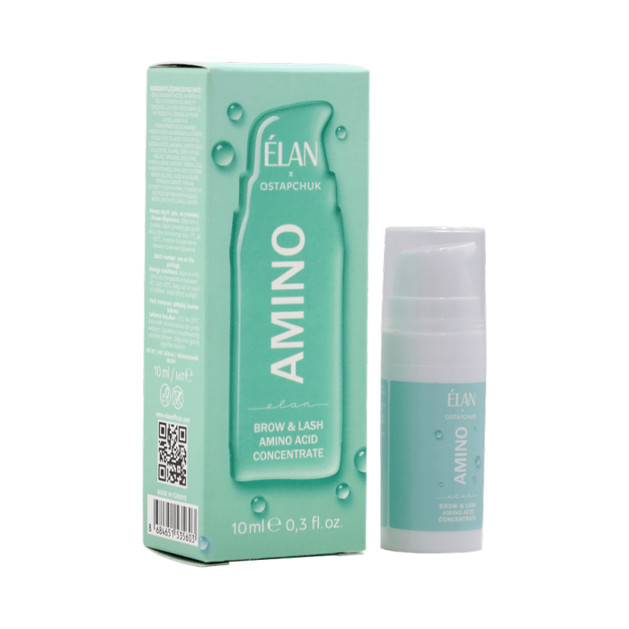 Аминокислотный концентрат для бровей и ресниц ELAN AMINO, 10 мл