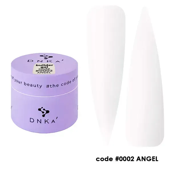 Гель моделирующий DNK`a Builder Gel 02 Angel, молочный