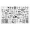 Пластина для стемпинга Art Stamping by Vakula 07 Graffity 