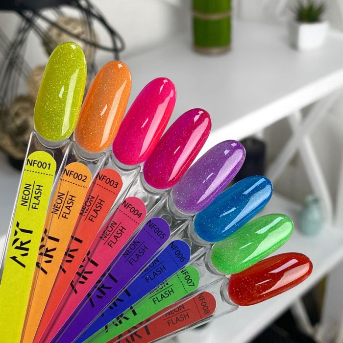 Гель-лак світловідбивний ART Neon Flash №008, 6 мл