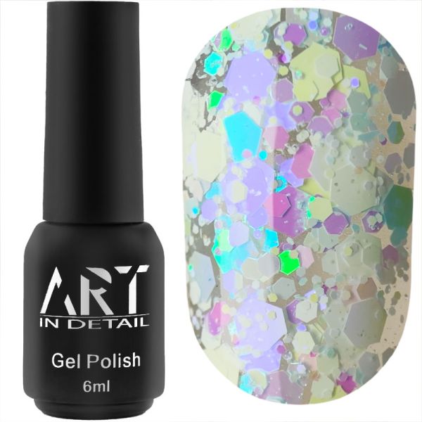 Гель-лак ART Confetti №C001, 6 мл