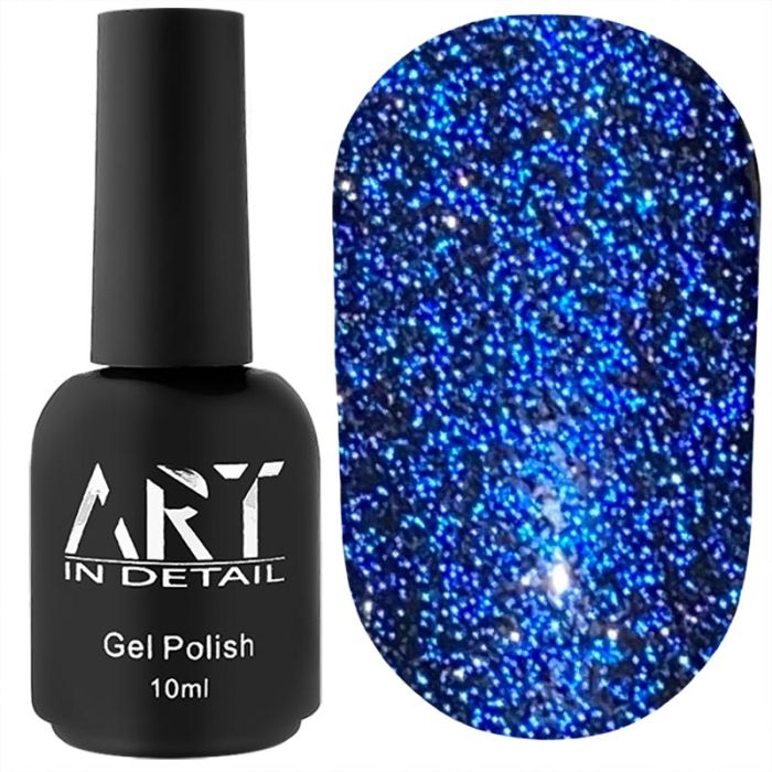 Cвітловідбивний топ БЕЗ липкого шару ART Flash Top Blue 10 мл
