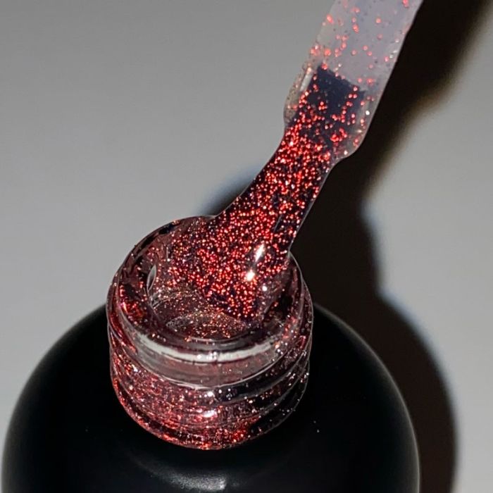 Светоотражающий топ БЕЗ липкого слоя ART Flash Top Red 10 мл