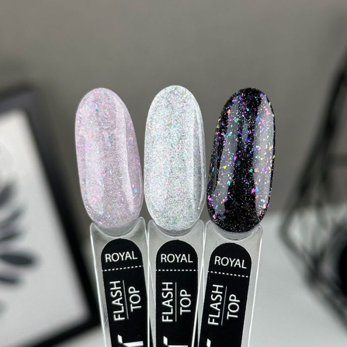 Світловідбивний топ ART Flash Top Royal  10мл
