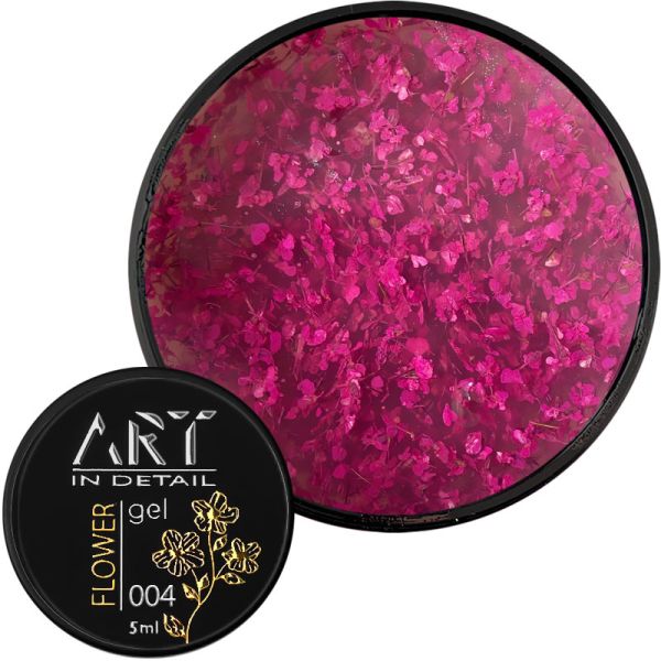 Гель с сухоцветами  ART Flower Gel №004, 5мл