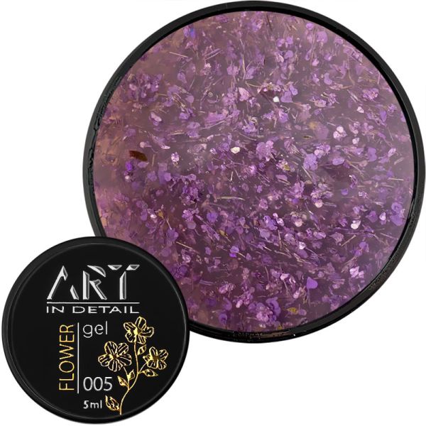 Гель с сухоцветами ART Flower Gel №005, 5мл