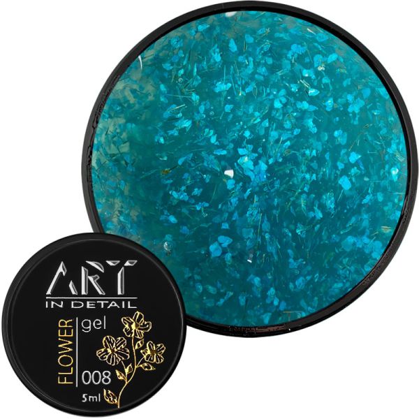 Гель с сухоцветами ART Flower Gel №008, 5мл