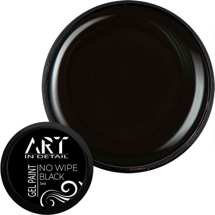 Гель-фарба ART Gel Paint No Wipe Black, 5 г
