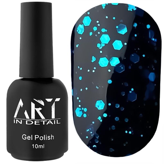 Топ із шестигранниками без липкого шару ART Hive Top Blue  10 мл