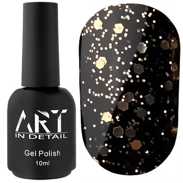 Топ с шестигранниками без липкого слоя ART Hive Top Gold 10 мл