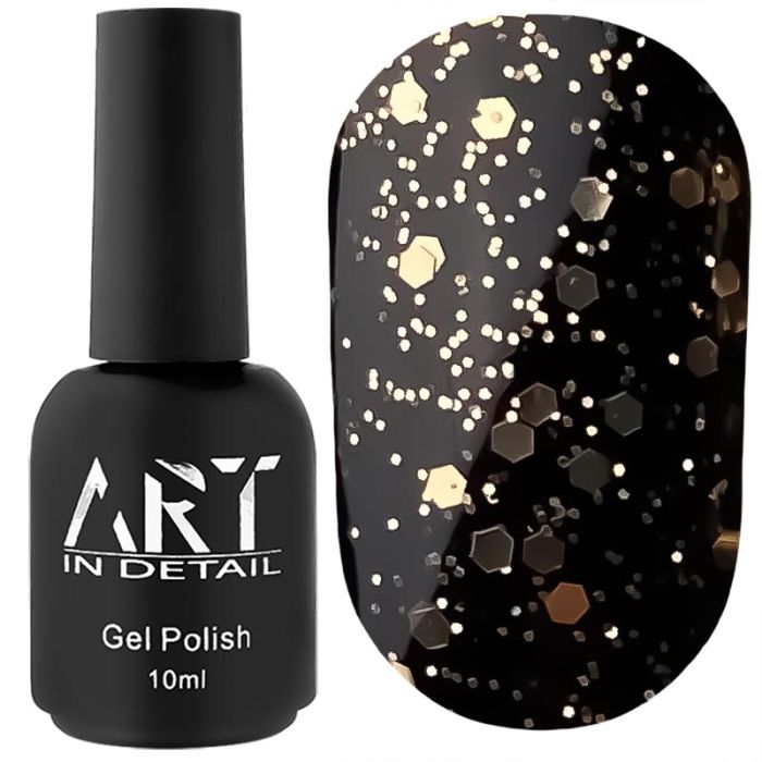 Топ с шестигранниками без липкого слоя ART Hive Top Gold 10 мл