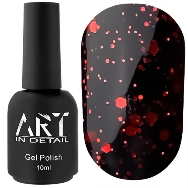 Топ с шестигранниками без липкого слоя ART Hive Top Red 10 мл