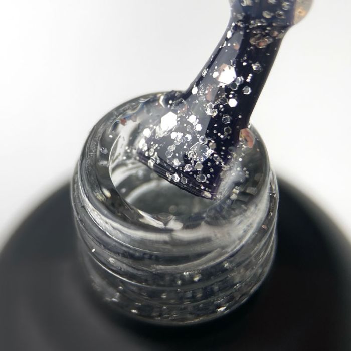 Топ із шестигранниками без липкого шару ART Hive Top Silver  10 мл