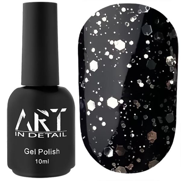 Топ із шестигранниками без липкого шару ART Hive Top Silver  10 мл