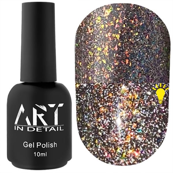 Гель-лак светоотражающий ART Magic Flash №MG002, 10 мл