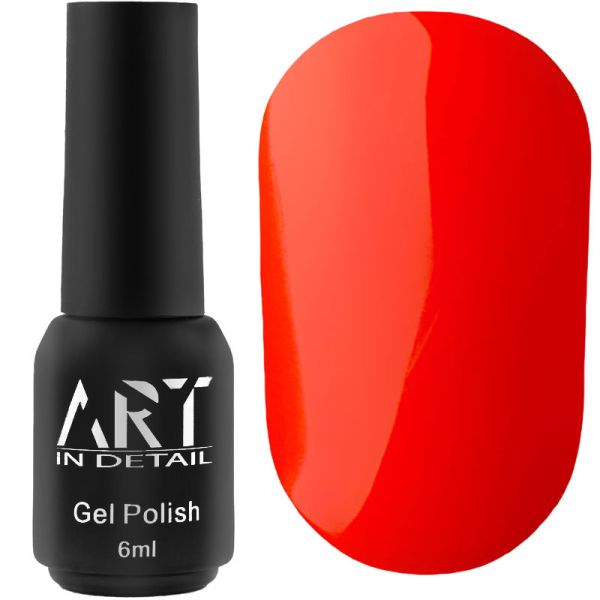 Гель-лак ART NEON N004 (алий, неоновий), 6 мл