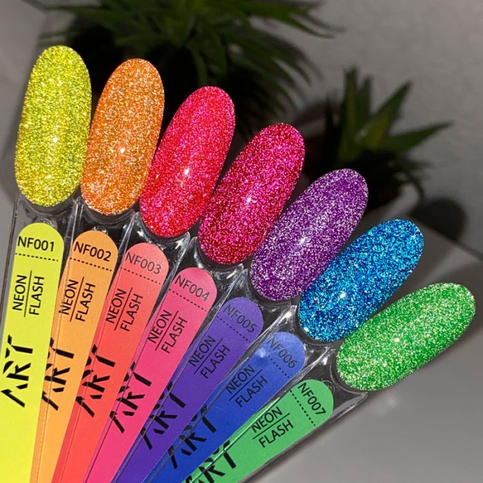 Гель-лак світловідбивний ART Neon Flash №003, 6 мл