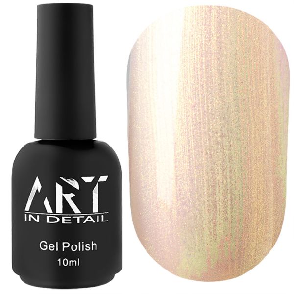 Перламутровый топ без лc с эффектом втирки ART Pearl Top Gold  10 мл