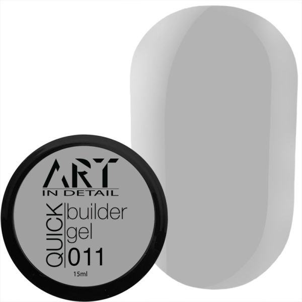 Гель для наращивания ART QUICK Builder Gel №011, прозорий 15 мл