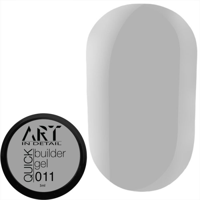 Гель для нарощування ART QUICK Builder Gel №011, прозорий 5 мл