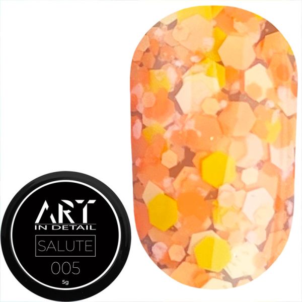 Гель для дизайна ART Salute Gel №005, 5 г
