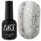 Топ для гель-лаку з дрібними сріблястими пластівцями ART Top Shine Silver 10 мл