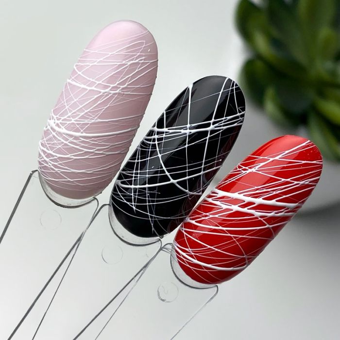 Гель-павутинка ART Spider Gel White, біла, 5 мл