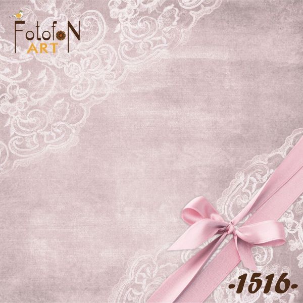 Фотофон виниловый 30см/30см Кружево №1516