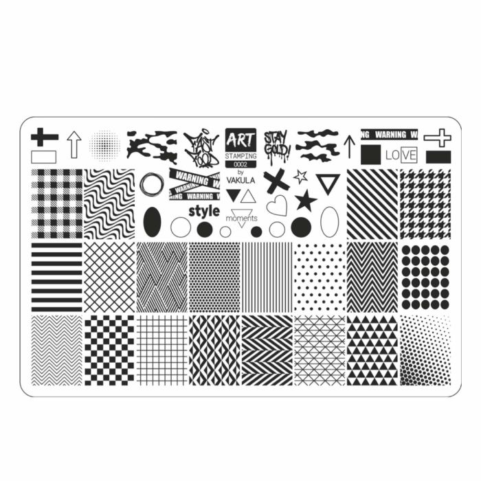 Пластина для стемпінгу Vakula ArtStamping 02
