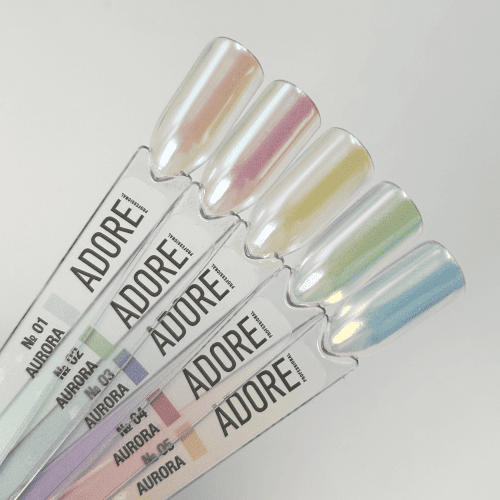 Втирка-хамелеон Adore Aurora powder 03 сине-золота